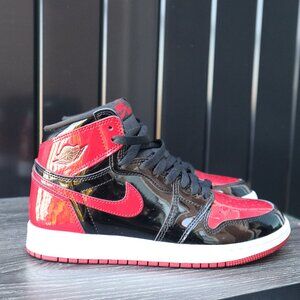 Air Jordan 1 Retro High OG "Bred Patent" Sneakers
